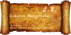 Lakatos Marcellina névjegykártya